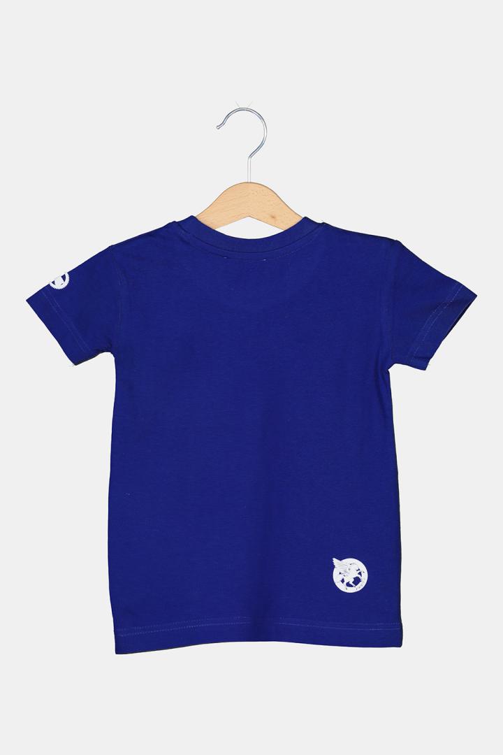 TRICOU LOGO MULTICOLOR COPII ROYAL BLUE-10