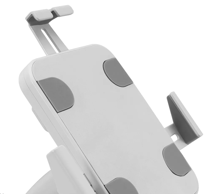 Stand podea mobil/fix pentru tablete Neomounts FL15-625WH1; pentru display-uri cu diagonale 7,9"-11", sistem de prindere VESA , greutate maxima suportata kg, tilt +20°, -110°, rotate 360°; lockable - surub de siguranță inclus; culoare alb. Garantie 5 ani