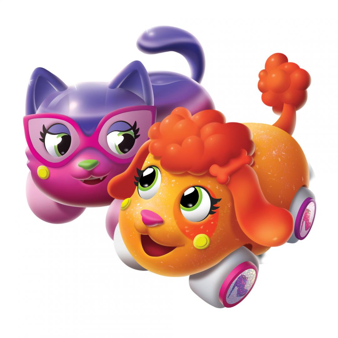 Ritzy Rollers Cat and Dog