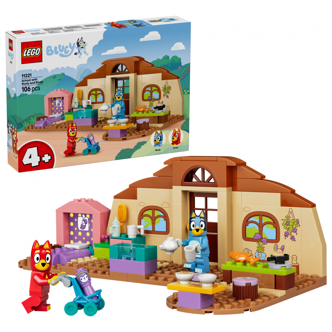 LA SCOALA CU RUSTY SI BLUE LEGO11221