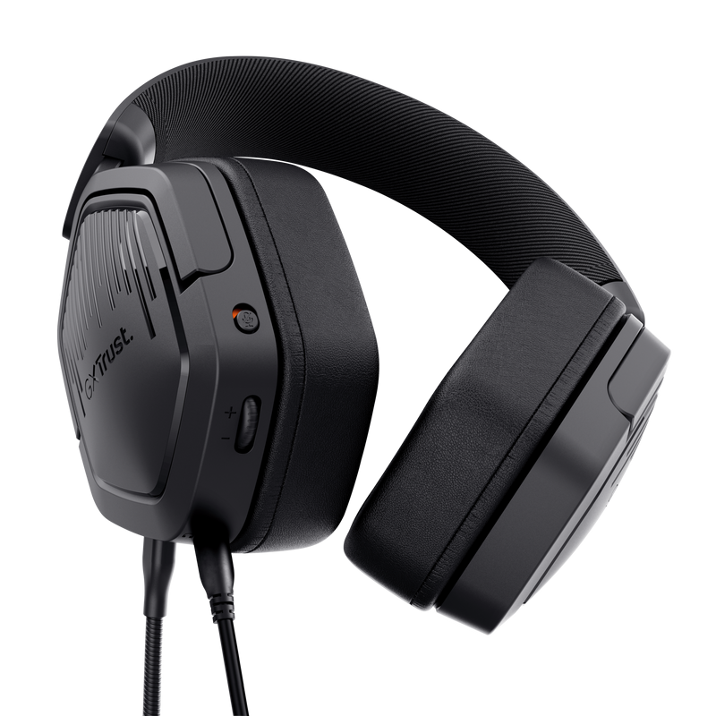 Casti cu fir Trust GXT492 Carus, cu microfon, tip conector 3.5mm, frecventa raspuns 20 Hz - 20.000 Hz, sensibilitate 105 dB, negru