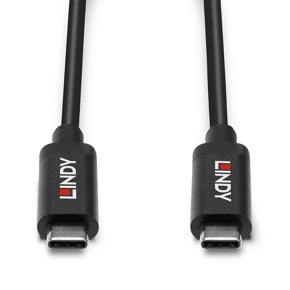 Lindy Cablu USB 3.2 Gen 2 C/C Activ, negru