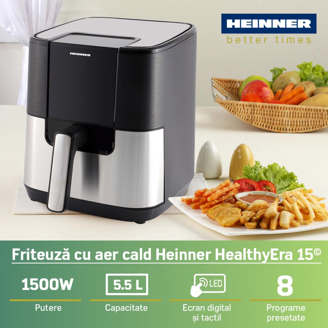 FRITEUZA AER CALD HEINNER HEALTHYERA 15 HAF-H6BKS1500