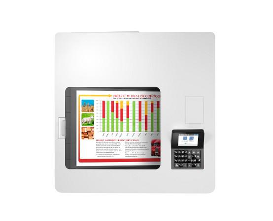 Imprimanta Laser HP LaserJet Enterprise M554dn, Color, format A4, Duplex, USB + LAN