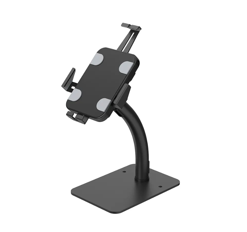 Suport de tableta Neomounts by Newstar DS15-625BL1, diagonala maxima 11", greutate maxima 1kg, tilt +20°, -110°, rotate 360°, reglare manuala, garantie 5 ani, negru
