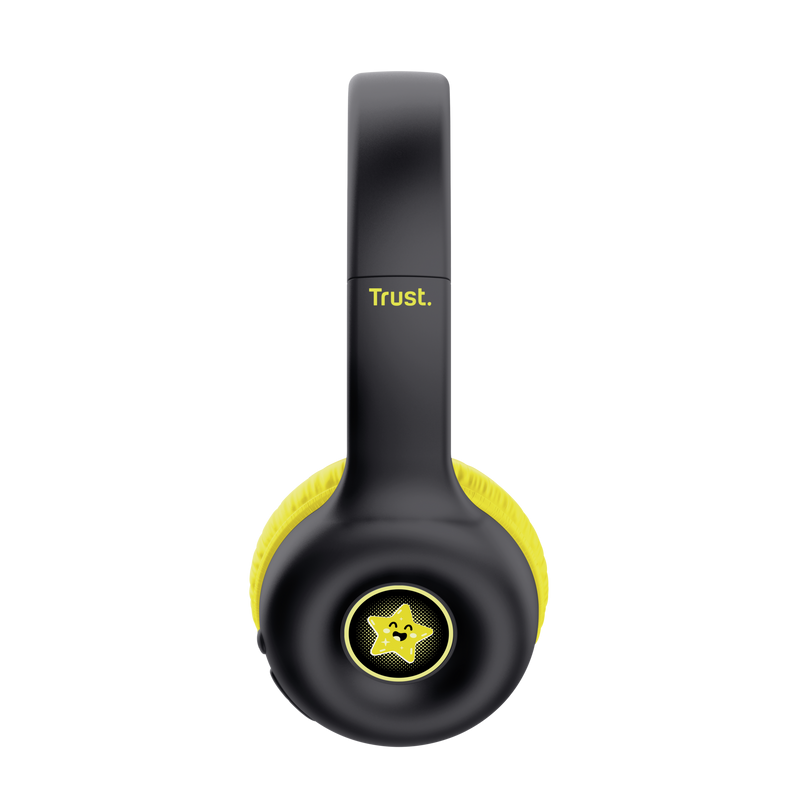 Casti Trust Nouna WS kids, frecventa raspuns 20 Hz - 20.000 Hz, negru