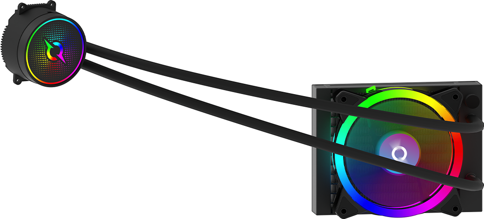 Cooler Procesor AQYRIS AQUARIUS 120 AIO ARGB NEGRU