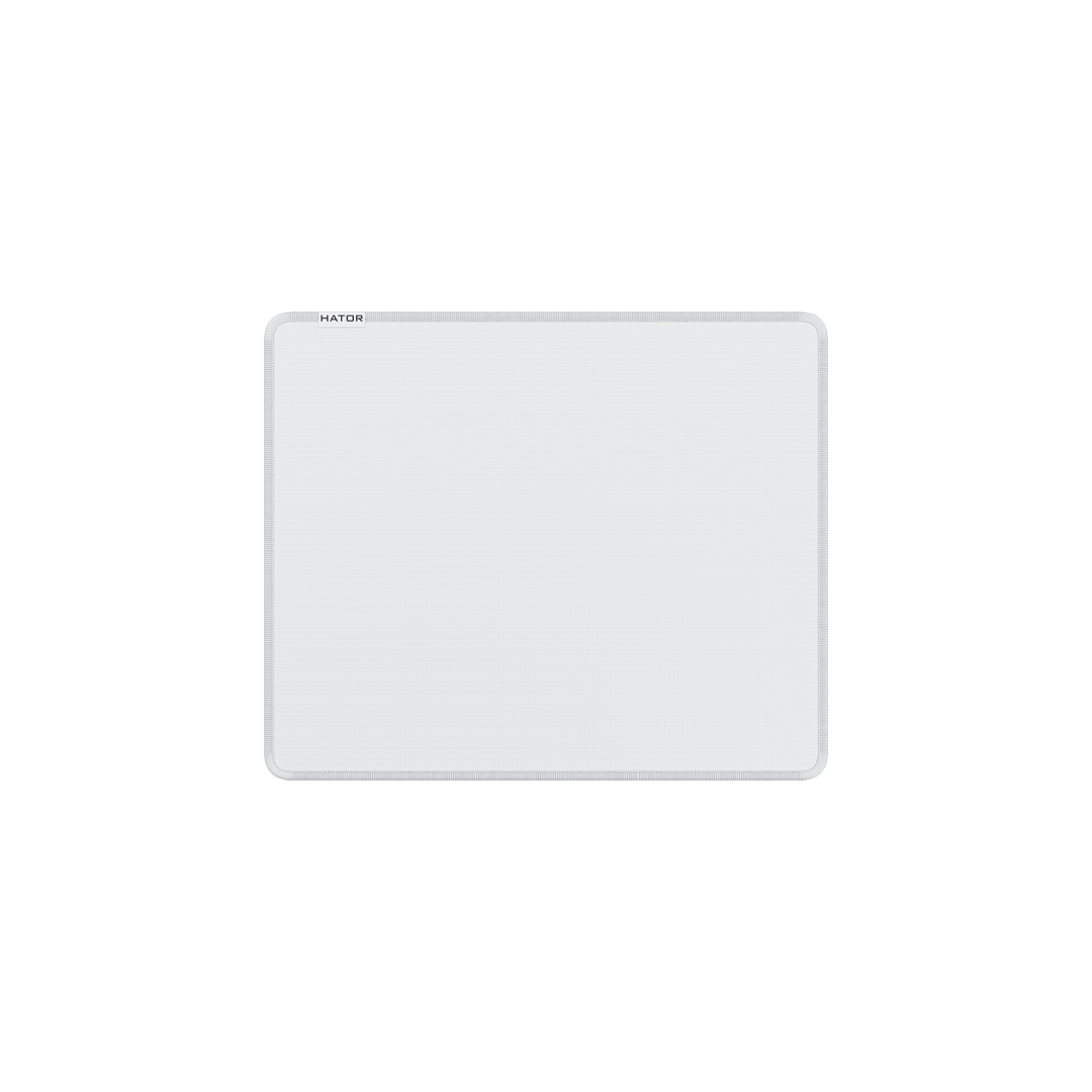 Mousepad Hator Tonn Evo M, material cauciuc, dimensiuni 360 х 300 х 4 mm, alb