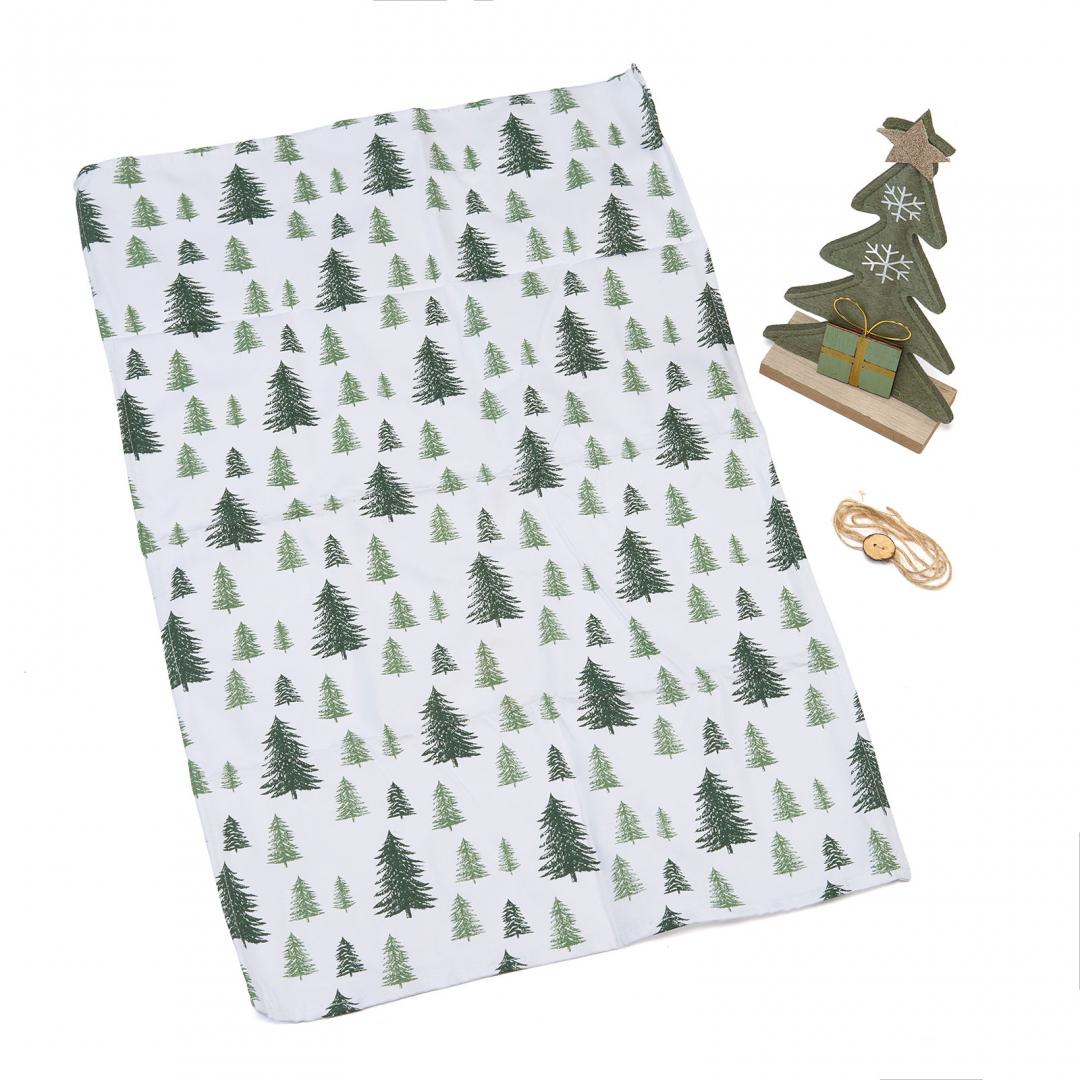 Set 2piese:decoratiune; prosop bucatarie Tree
