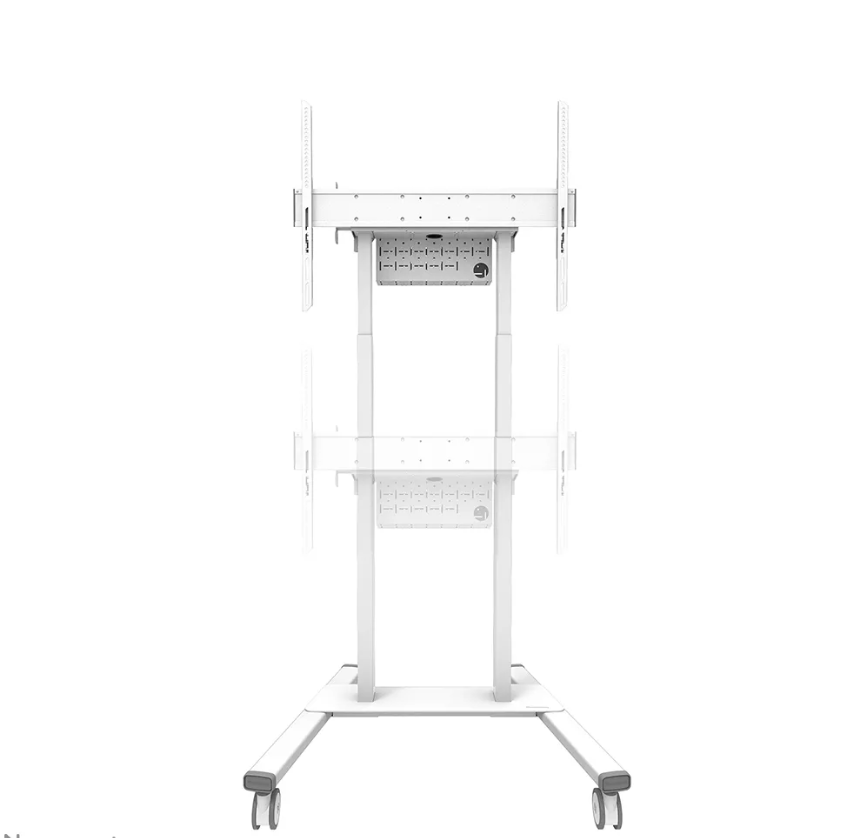 Stand mobil motorizat Neomounts by Newstar, 37"-100", 110 kg, VESA 800x600, alb