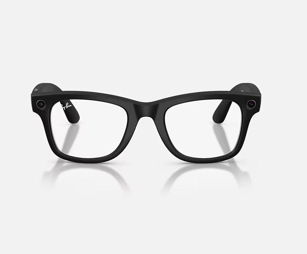 ORW4012 META WAYFARER High Bridge Fit - Matte Black - Clear Gen 2