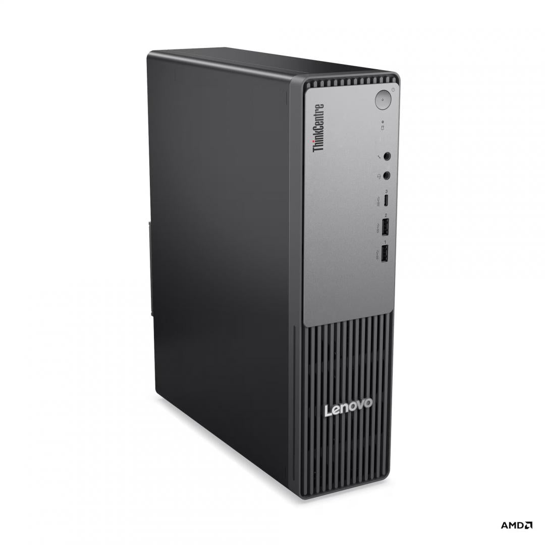 Desktop Business Lenovo ThinkCentre neo 55s Gen 6 cu procesor AMD Ryzen AI 7 350 pana la 5.0 GHz, 16GB DDR5, 512GB SSD, AMD Radeon 860M, Fara OS, Black, 1 an garantie