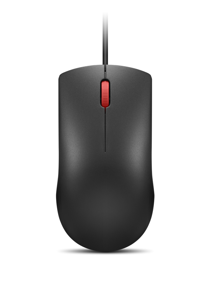 Mouse cu fir Lenovo 120; 1600DPI; conectivitate: USB-A; senzor optic; numar de butoane: 3; greutate: 90g; lungimea cablului: 1.5m; compatibil cu Windows 10 Home Single Language 64, Windows 11; culoare: negru