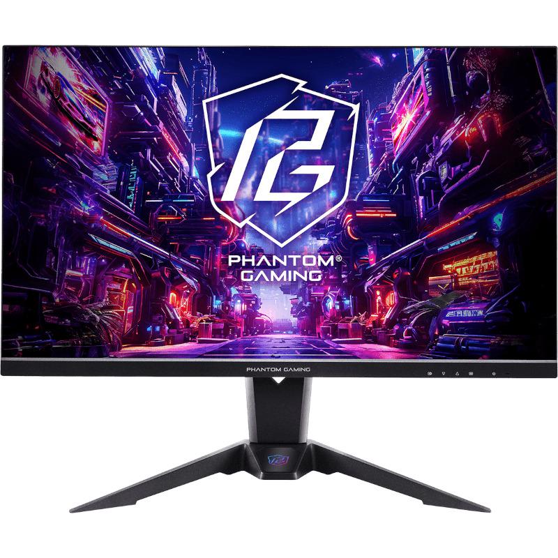 Monitor Commercial Asrock Phantom Gaming PG27QFT2A, 27", 2560 x 1440 pixeli, Black, 2 ani Garantie