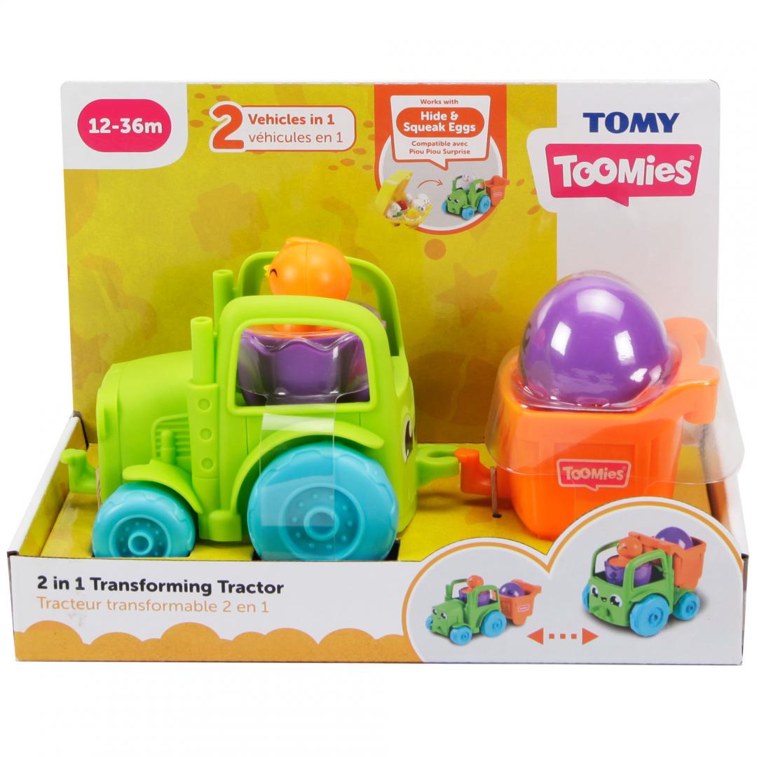 JUCARIE 2IN1 TRACTORAS, TOMY