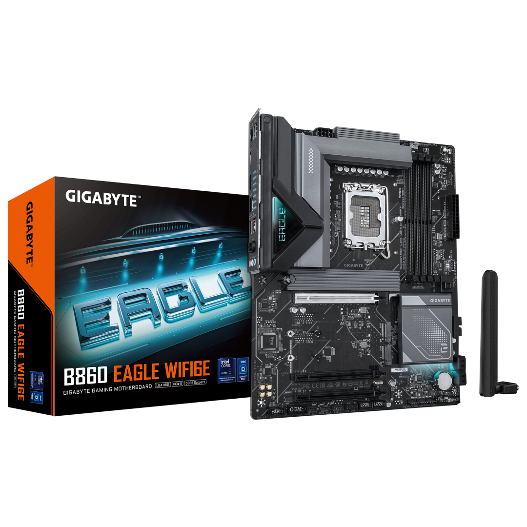 Placa de baza Gigabyte B860 EAGLE WIFI6E, Socket 1851, DDR5, ATX
