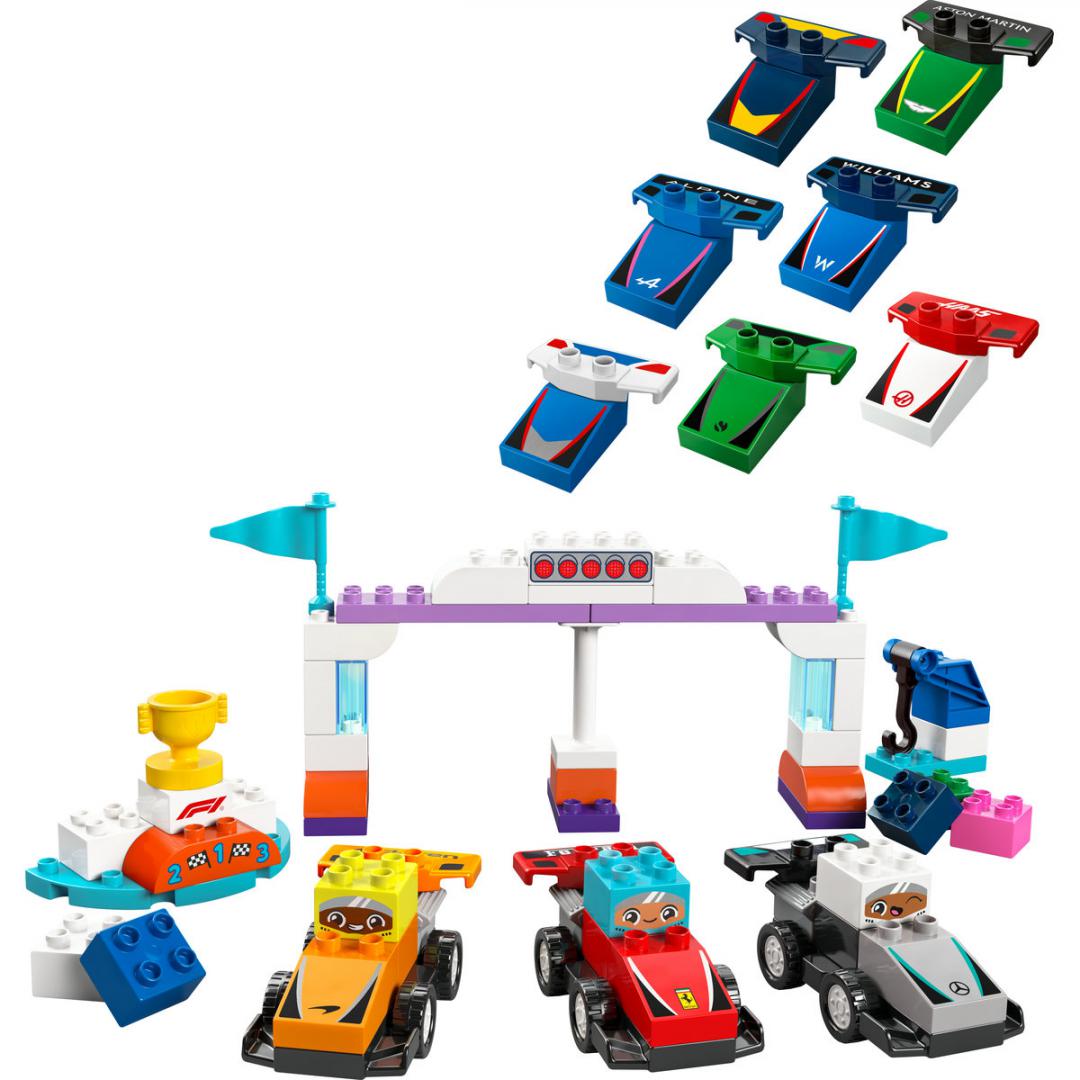 MASINI SI PILOTI DE CURSE F1, LEGO 10445