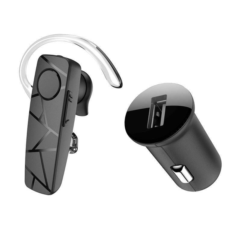 Casca Bluetooth Tellur Vox 60, frecventa 2,4 GHz, clasa 2, frecventa microfon 100Hz~8kHz, timp de vorbite până la 8,5 ore, interfata USB-C, negru