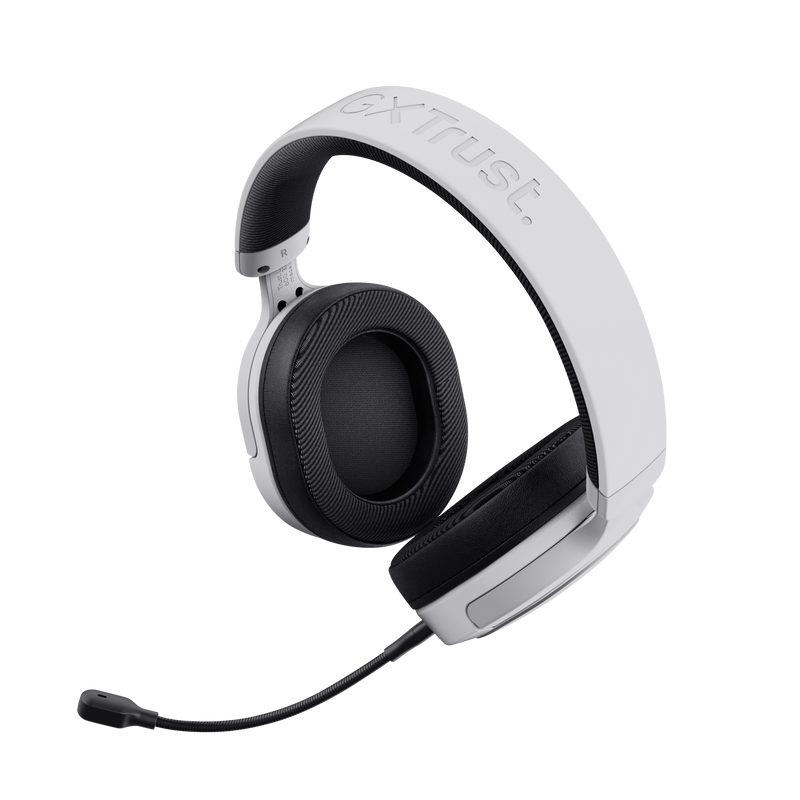 Casti gaming TrustGXT 490P Fayzo cu fir, interfata USB 2.0, frecventa de raspuns 100 Hz - 17.000 Hz, sensivitate 90 dB, alb
