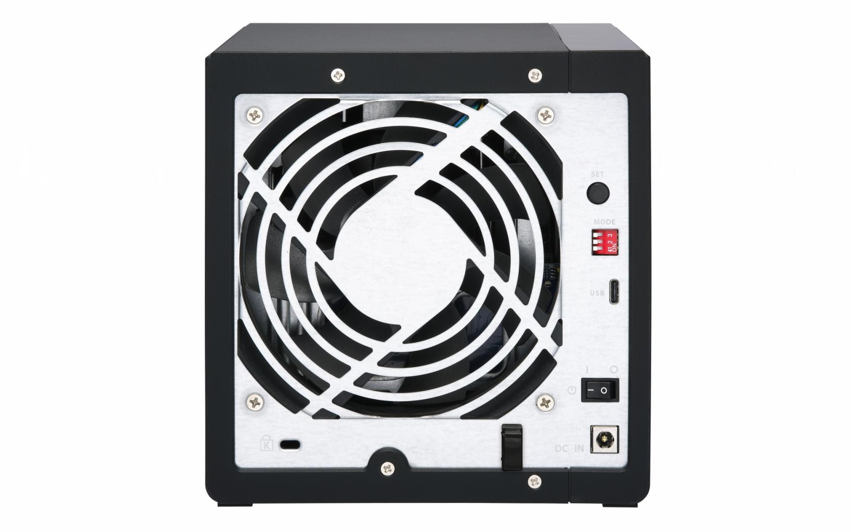 Extensie USB QNAP TR-004 4-Bay, 2.5/3.5 SATA 3Gbps HDD (compatibile cu SATA 6Gbs/, 3Gb/s, neincluse), 1xUSB3.0 (type-c), tower, PSU adaptor 65W, garantie 2 ani
