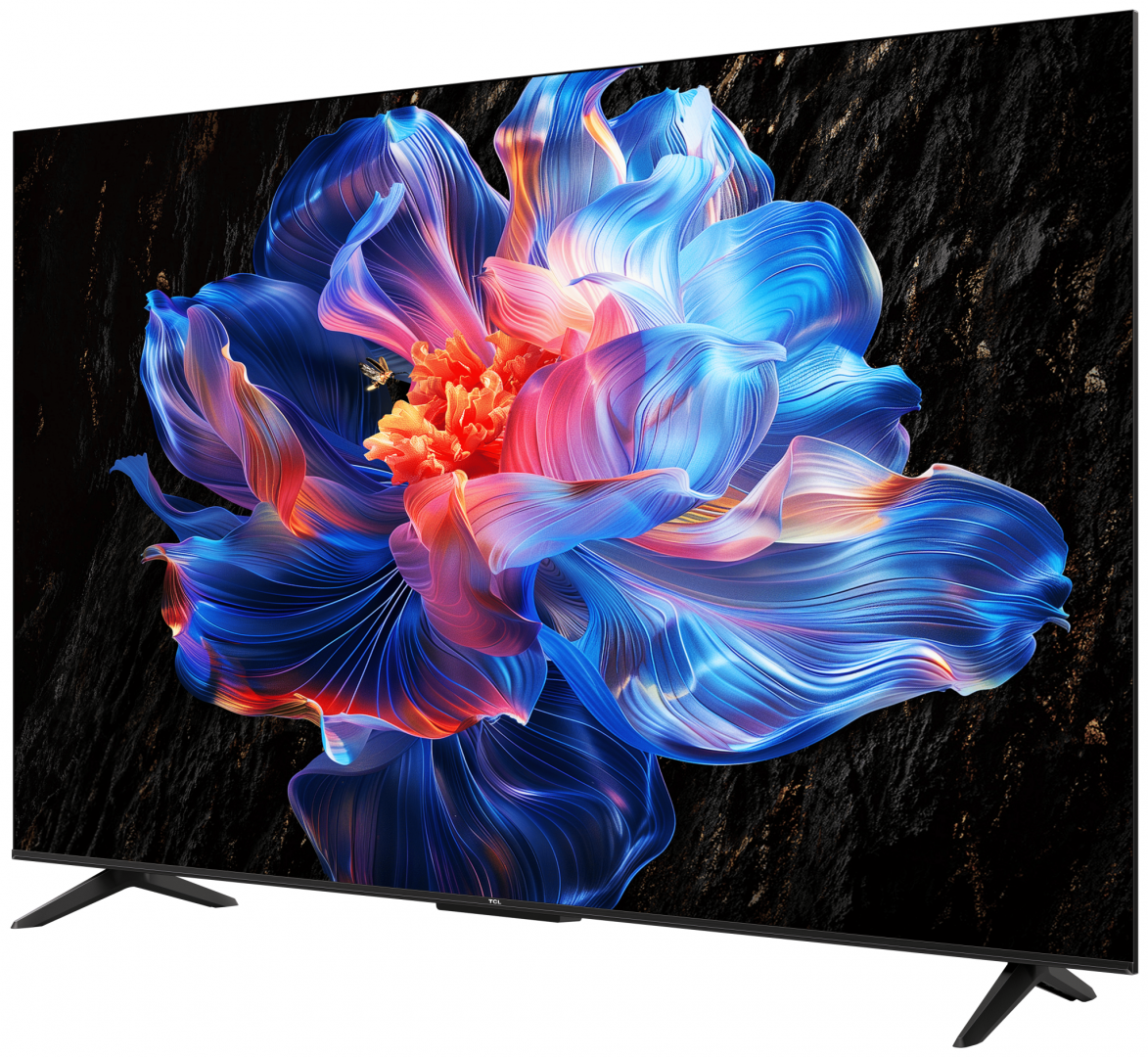 Televizor TCL LED 55P6K, 139 cm, Smart Google TV, 4K, Clasa E