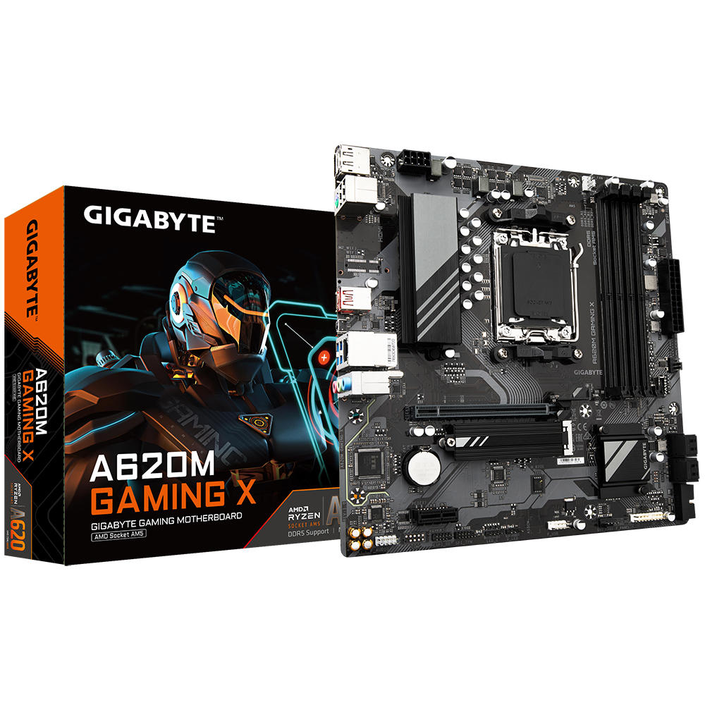 Placa de baza Gigabyte A620M GAMING X AX AM5