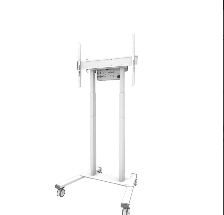Stand mobil motorizat Neomounts by Newstar, 37"-100", 110 kg, VESA 800x600, alb