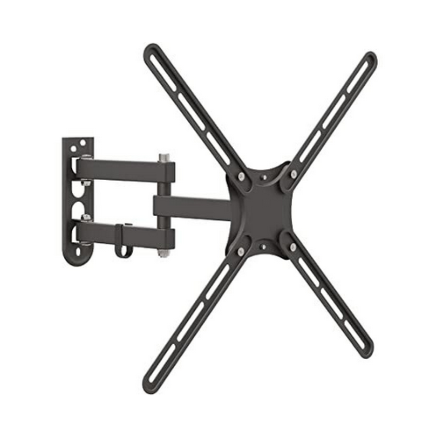 Suport perete LCD/Plasma plat/curbat Barkan, 13-65",3 miscari: Extension, Swivel,Tilt, VESA max. 400x400mm, max. 36Kg, negru