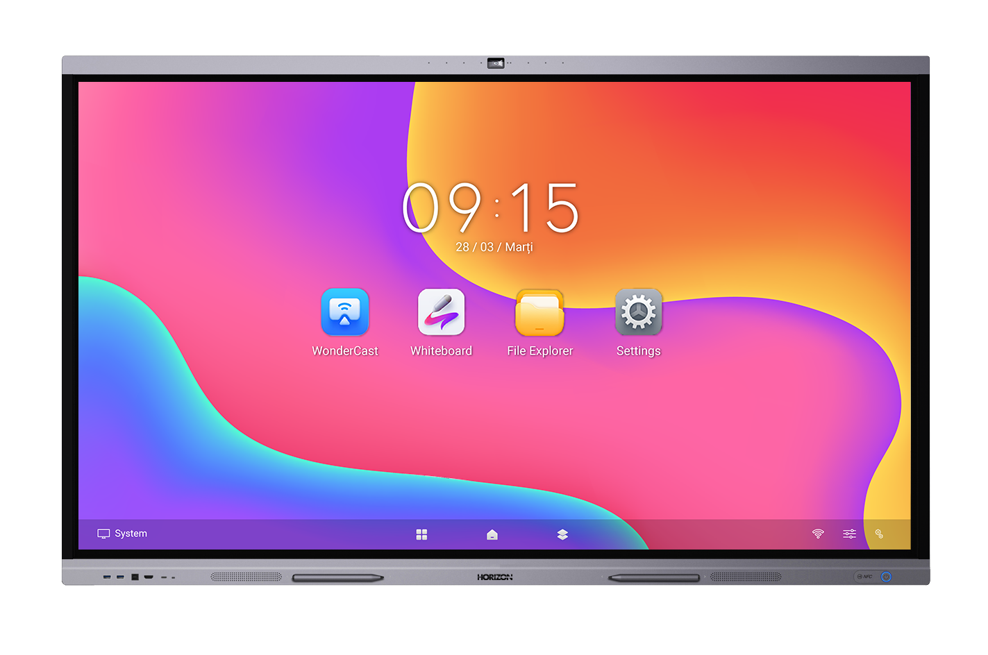 Ecran interactiv HORIZON A3C 65" A13
