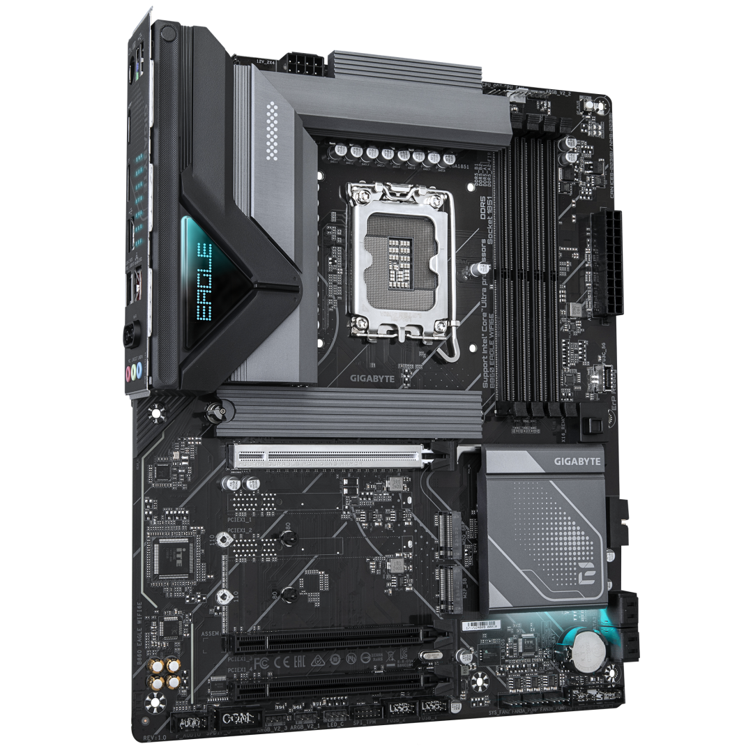Placa de baza Gigabyte B860 EAGLE WIFI6E, Socket 1851, DDR5, ATX
