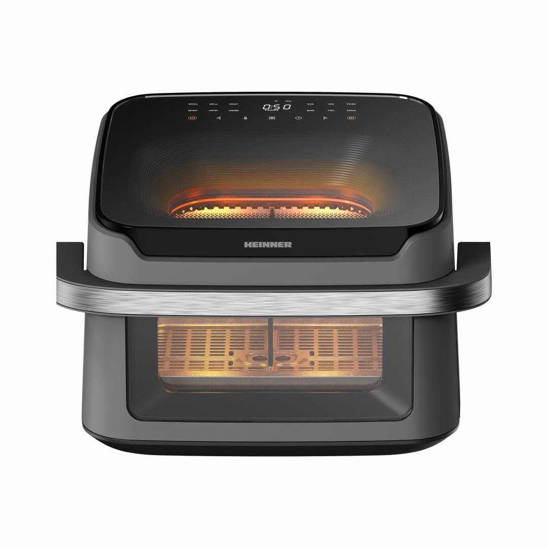 FRITEUZA DUBLA CU AER CALD HEINNER AirBake Revolution HAF-C10DB22GREY