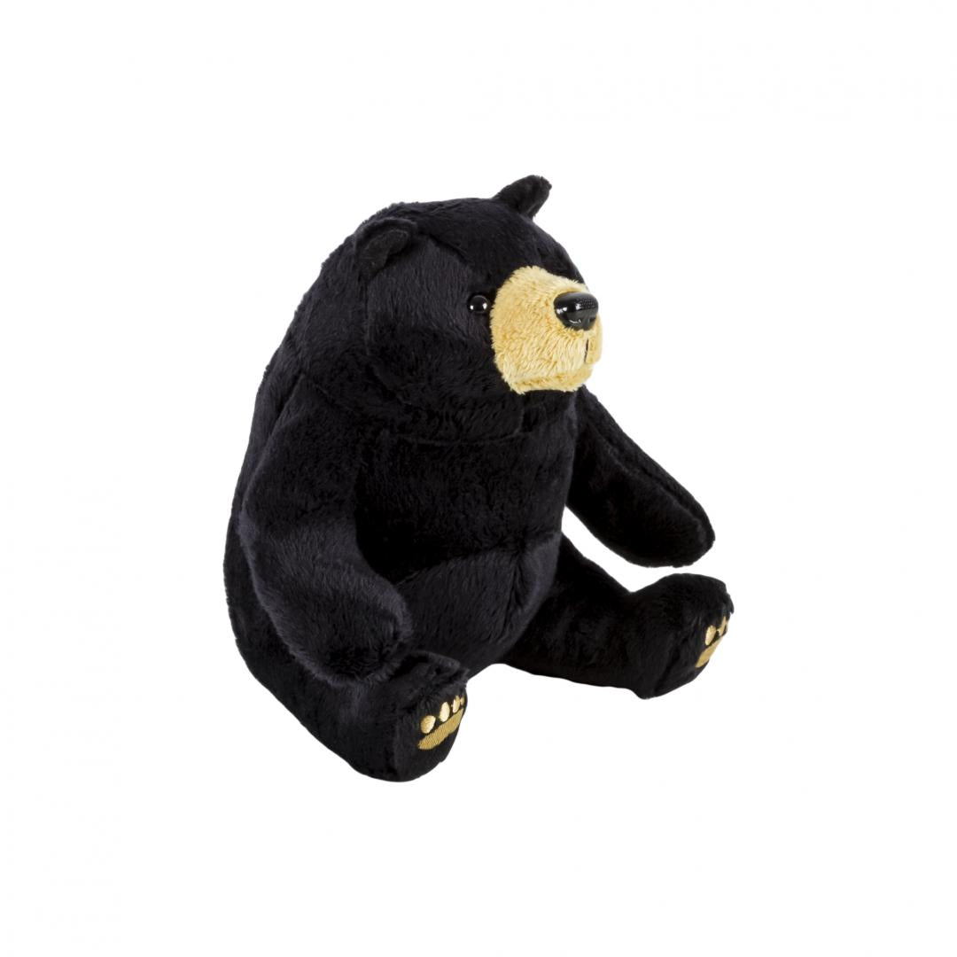 Pluș urs negru, 15 cm