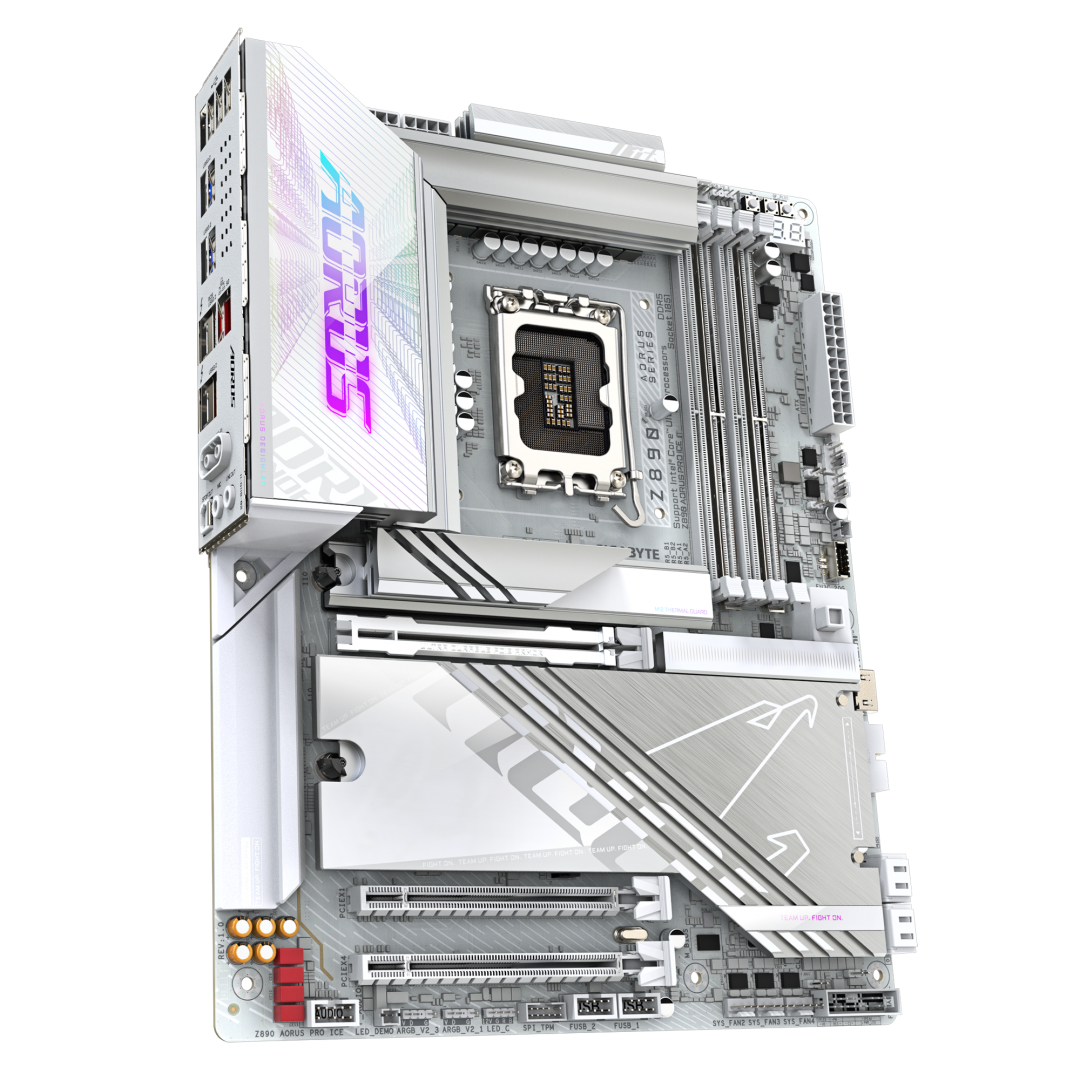 Placa de baza Gigabyte Z890 AORUS PRO ICE, Socket 1851, DDR5, ATX