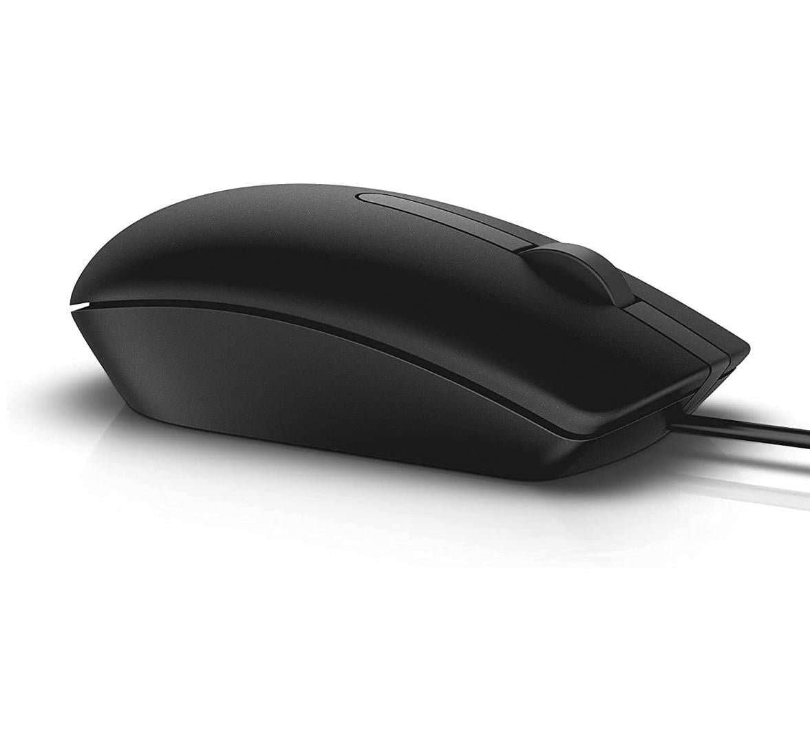 Mouse DELL MS116, cu fir, negru