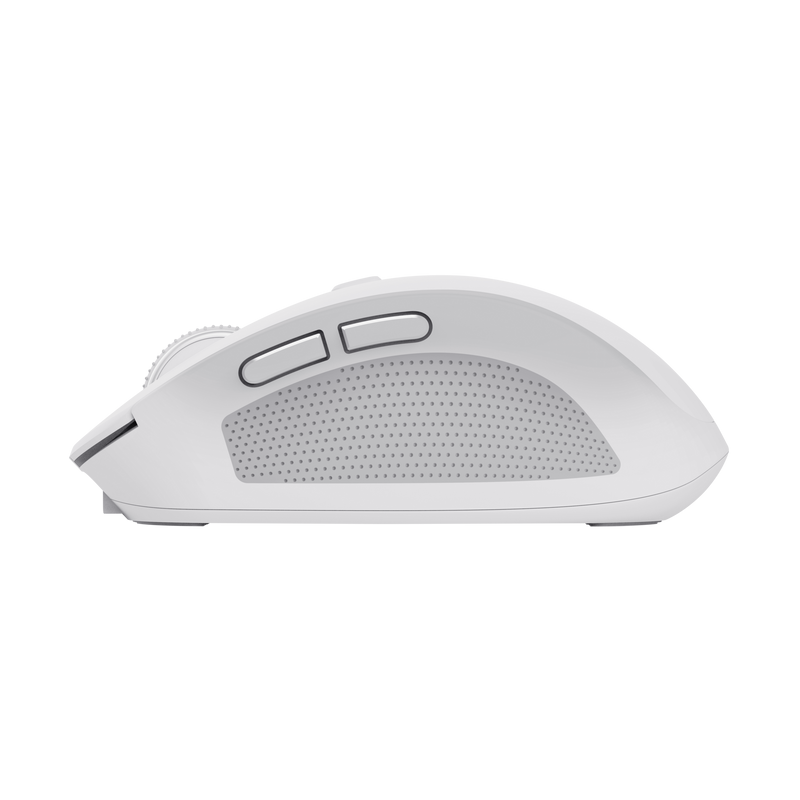 Mouse Trust Ozaa compact, rezolutie maxima 3200 DPI, interfata USB-A, USB-C, alb