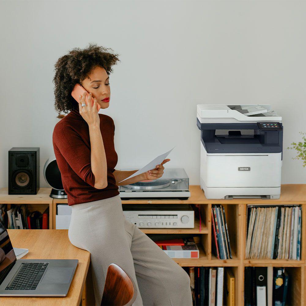 Multifunctional laser Xerox C325V_DNI, format A4, Color, Duplex, USB + LAN + Wi-Fi