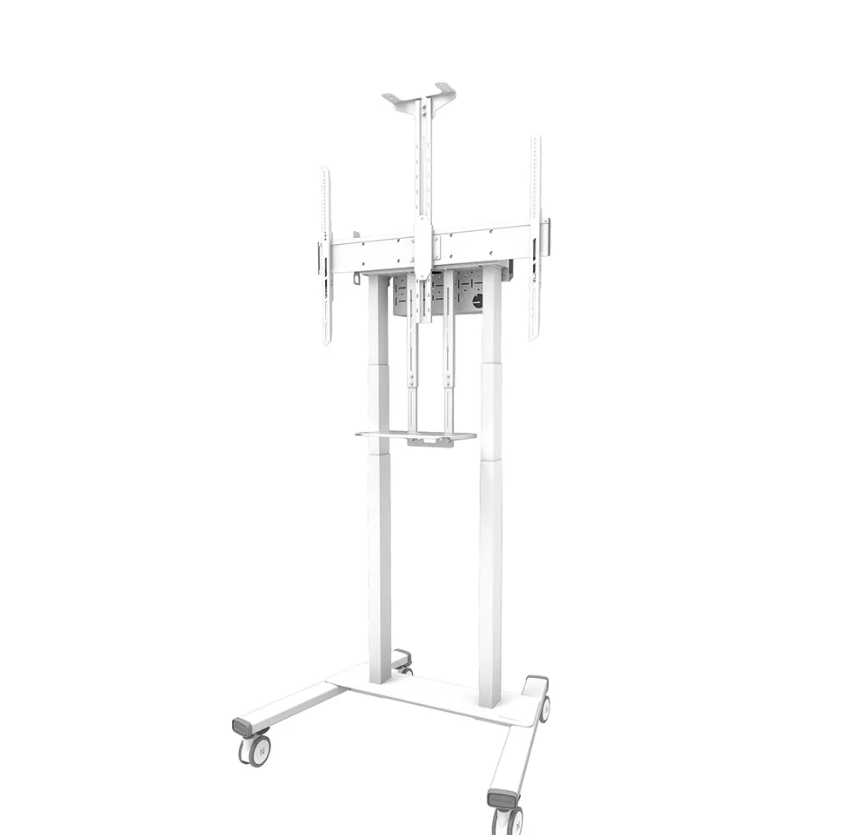 Stand mobil motorizat Neomounts by Newstar, 37"-100", 110 kg, VESA 800x600, alb
