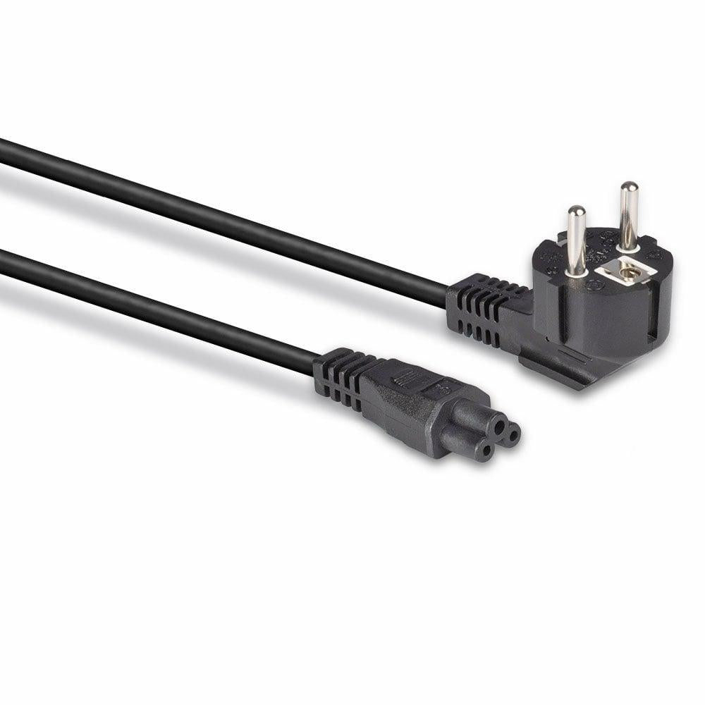 Cablu alimentare Lindy, conector A: Schuko, conector B: IEC C5C5, lungime cablu 2m, material PVC si PBT, material conductor: cupru, dimensiuni A: 36.5x71x36.5mm (1.44x2.8x1.44in), B: 22.8x64x15mm (0.9x2.52x0.59in), negru