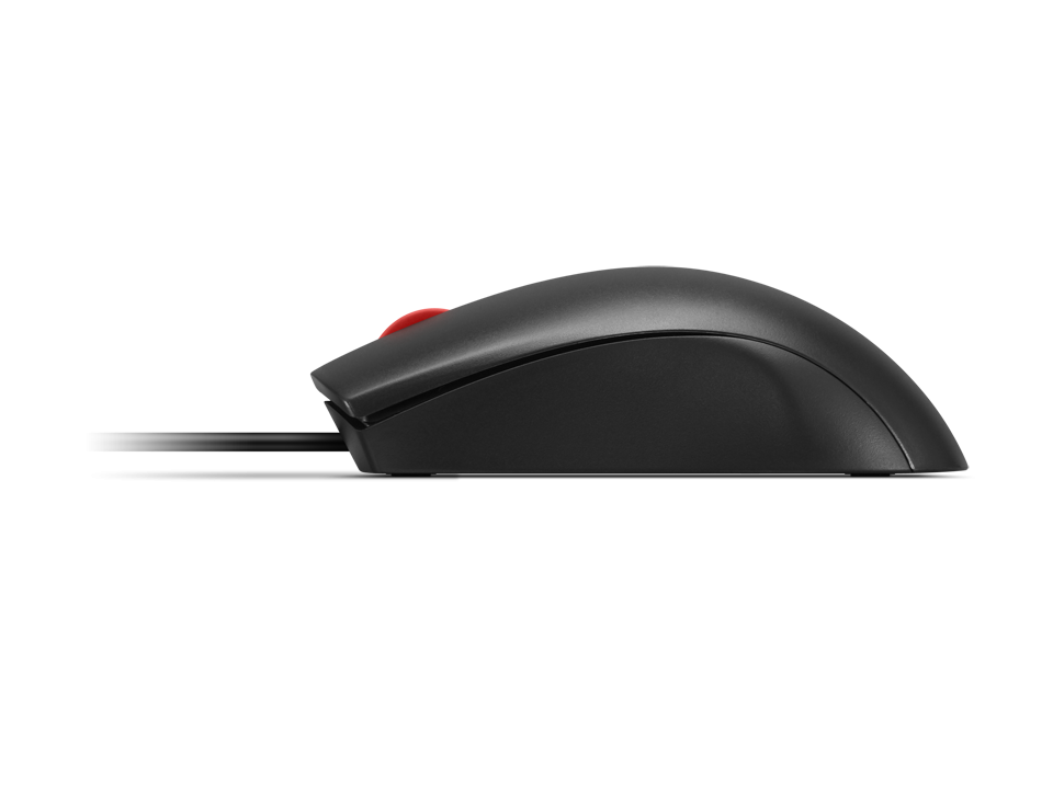 Mouse cu fir Lenovo 120; 1600DPI; conectivitate: USB-A; senzor optic; numar de butoane: 3; greutate: 90g; lungimea cablului: 1.5m; compatibil cu Windows 10 Home Single Language 64, Windows 11; culoare: negru