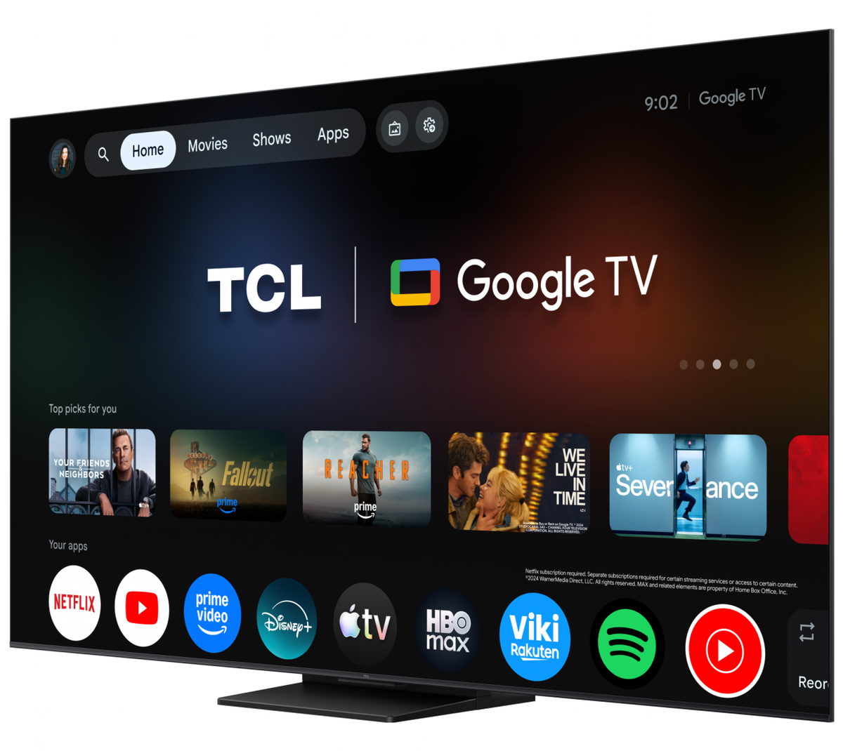 Televizor QD-MiniLED TCL 65MQLED75L, 164 cm, Smart Google TV, 4K (Model 2026)