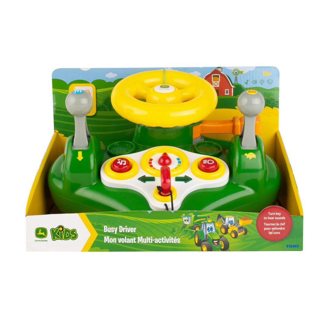 VOLAN DE JUCARIE CU LUMINI SI SUNETE, JOHN DEERE