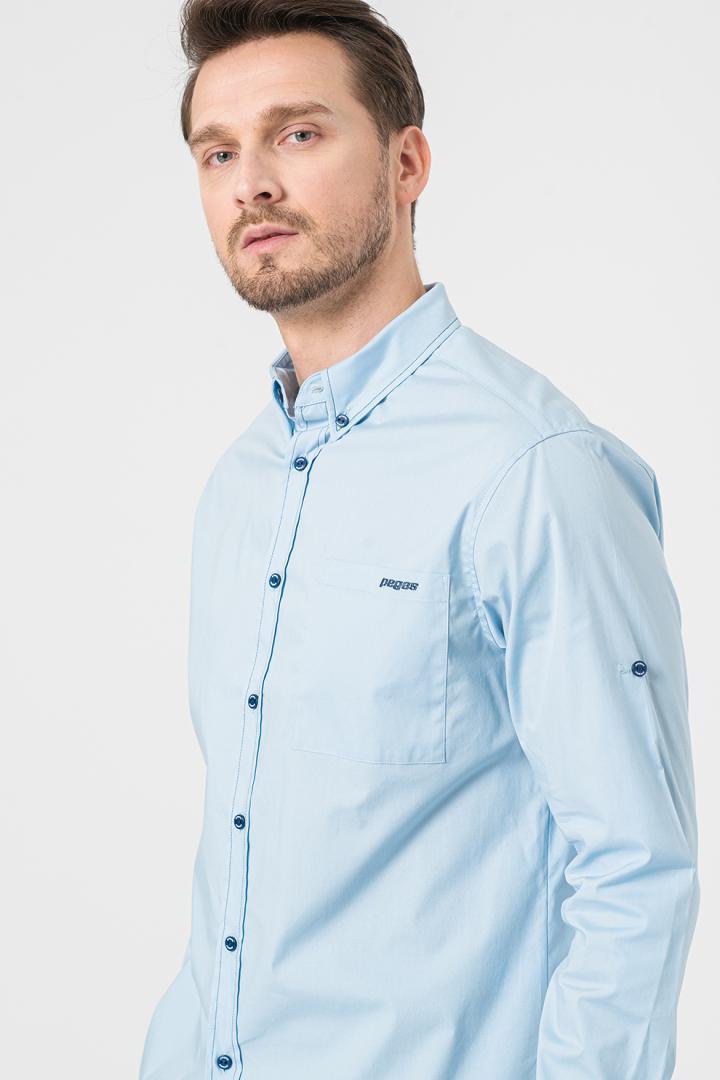 CAMASA CASUAL BARBATI LIGHT BLUE S