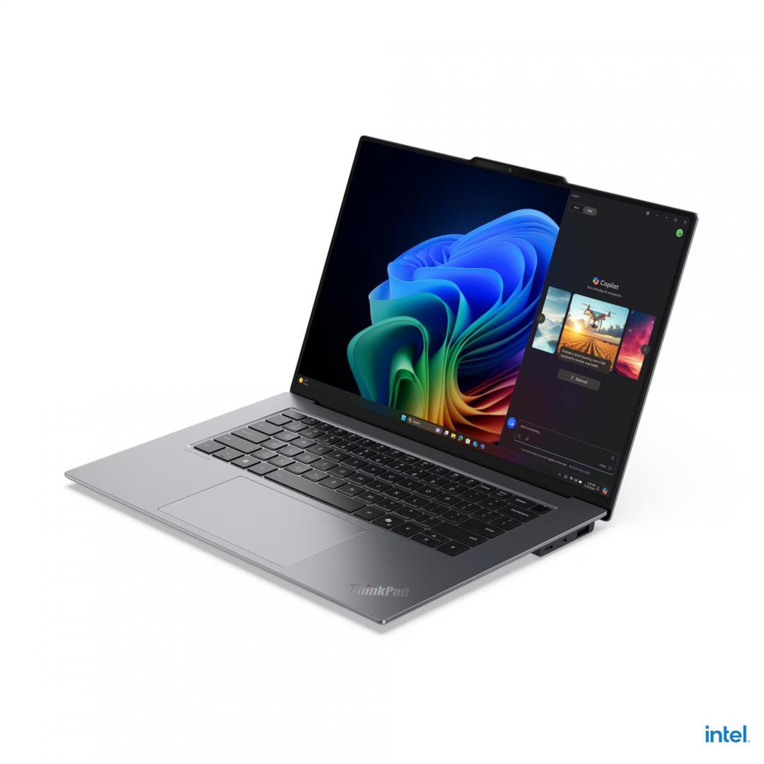 Notebook Business Lenovo ThinkPad X9-15 Gen 1 Aura Edition, cu procesor Intel Core Ultra 7 258V, 15.3'' OLED, 32 GB LPDDR5x, 2 TB SSD, Intel Arc 140V, Windows 11 Pro