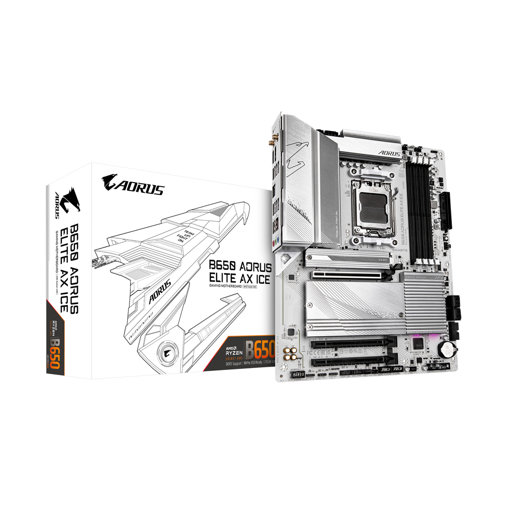 Placa de baza Gigabyte B650 AORUS ELITE AX ICE AM5