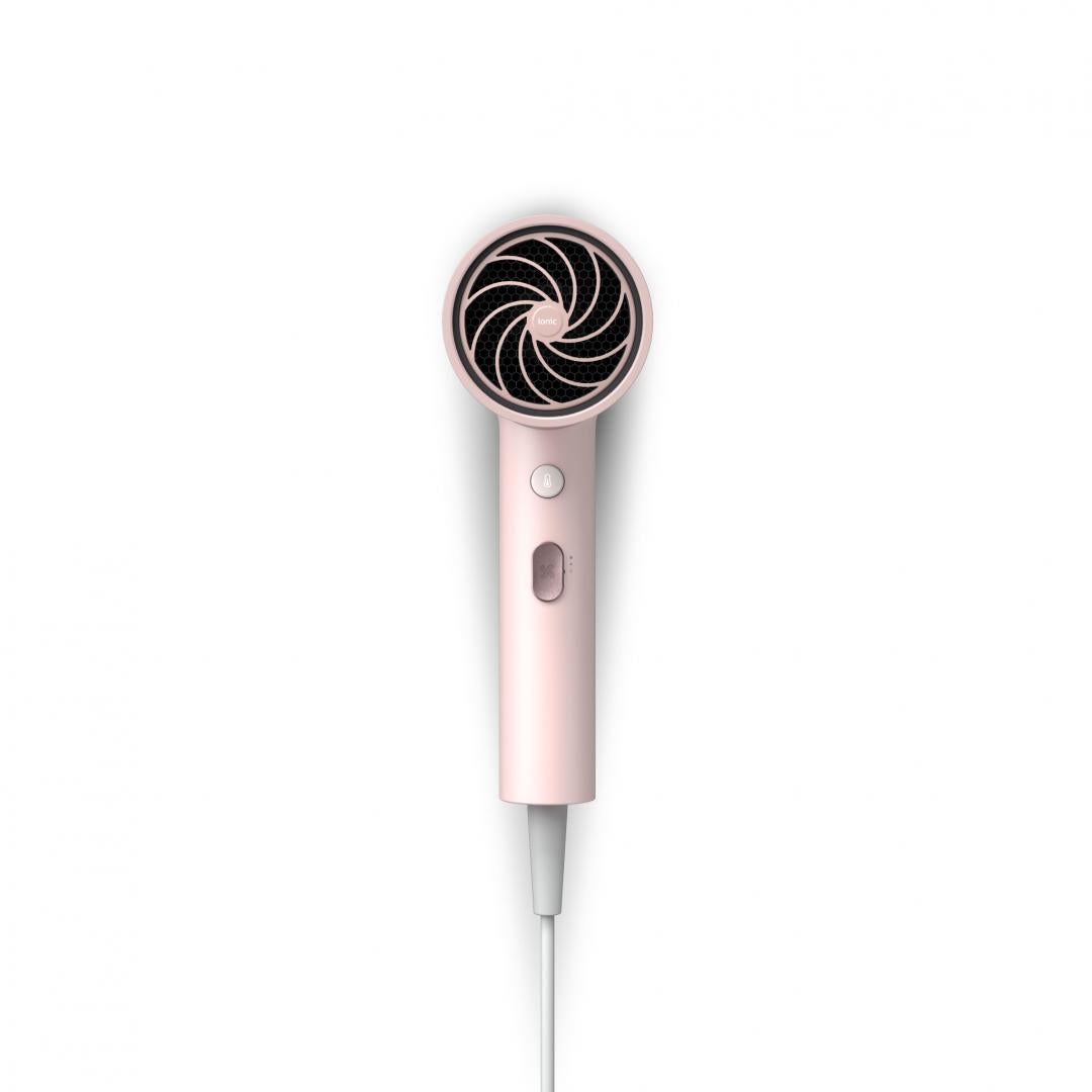 Uscator de par PHILIPS BHD321/50, 1600W, Ingrijire cu ioni, 2 setari de viteza, 2 setari de temperatura, Cap de coafare, Roz, L x A x I (mm) 85x113x295
