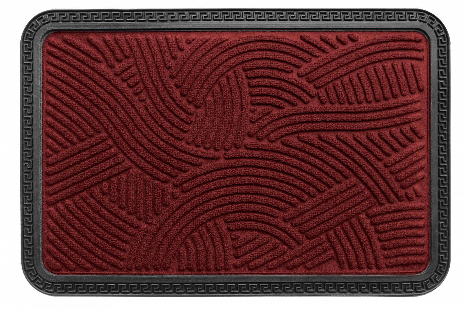 COVORAS INTRARE ANTIDERAPANT CU MARGINE CAUCIUCATA 40X60 CM, HEINNER HOME (mix 3 culori in bax - 4 bucati gri, 3 bucati verde, 3 bucati maro)