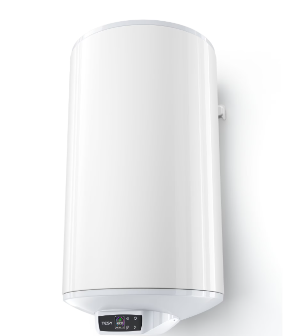 Boiler electric Tesy BiLight Cloud, 80L, Wi-Fi, control din aplicatie, Clasa energetica B, 2000W, 855x440 mm, alb