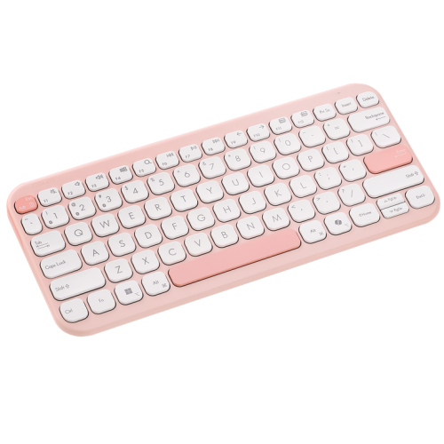Tastatura ASUS Marshmallow KW100, Wireless, Roz
