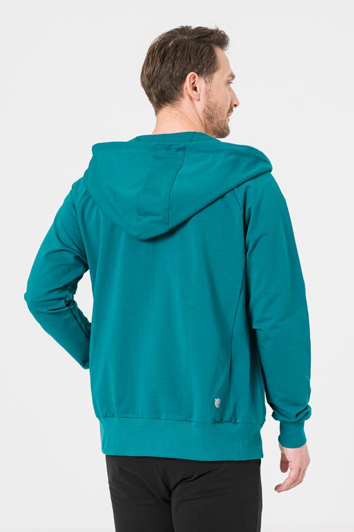 HANORAC COTON CASUAL BARBATI PETROL-M