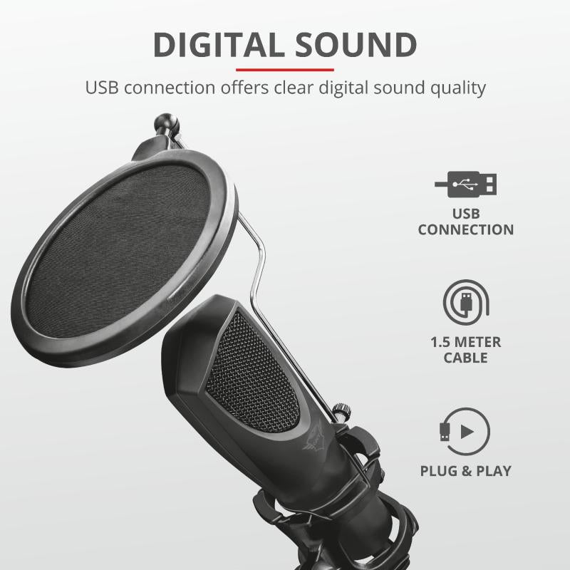 Microfon Trust GXT 232 Mantis Streaming Mic